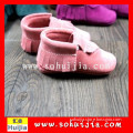 Free Shipping cow Leather First Walkers British Style Baby Shoes For 0-12months Kids Shoes With Footwear